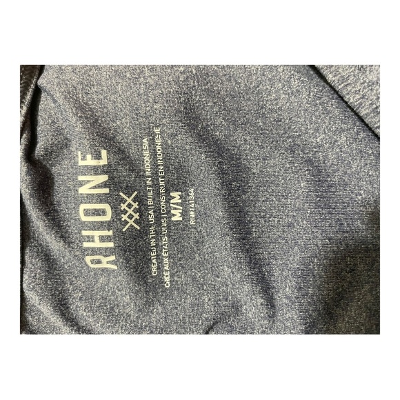 Rhône mens reign tank top. Blue size medium. Sleeveless. - Picture 8 of 8